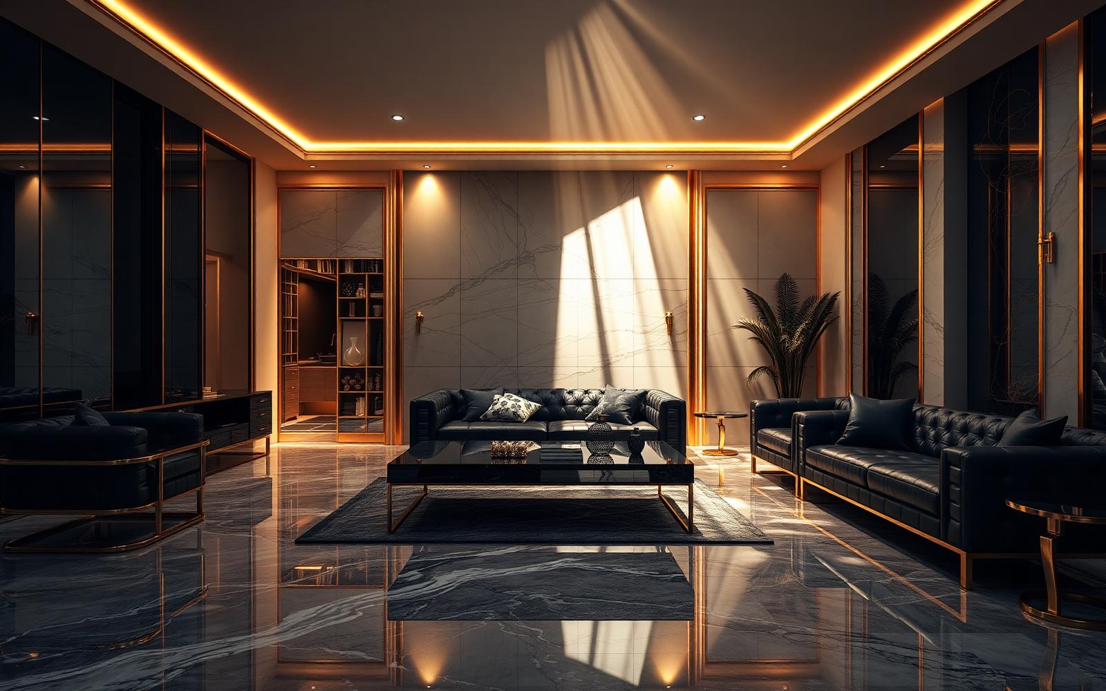 Luxurious clean Toronto interior